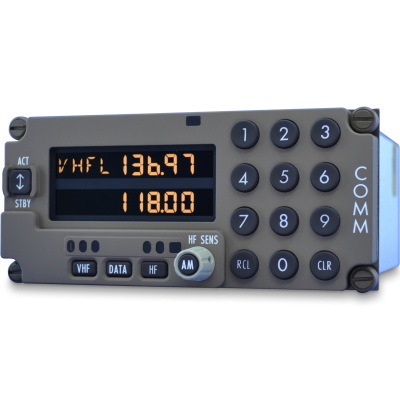 B747-8 Radio Tuning - Keypad