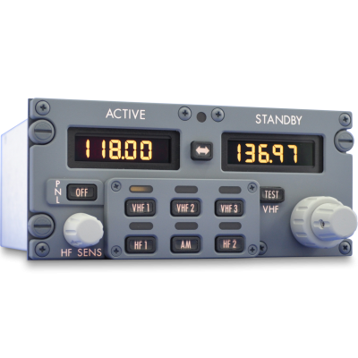 B737 Radio Tuning Panel