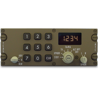 B747-8 ATC / TCAS Keypad