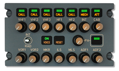 Audio Control Panel - A320